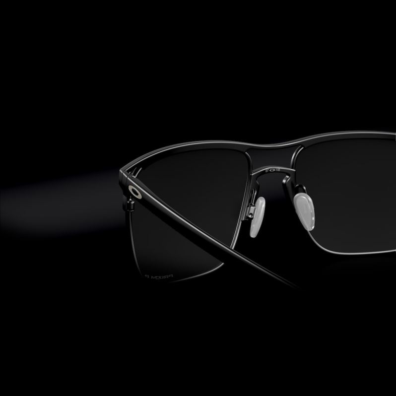 Holbrook TI Prizm Black Polarized Lenses, Satin Black Frame Oakley2ZJX46