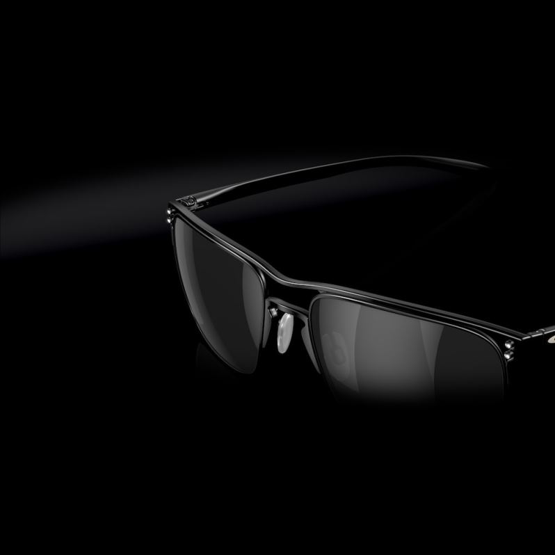 Holbrook TI Prizm Black Polarized Lenses, Satin Black Frame Oakley2ZJX46