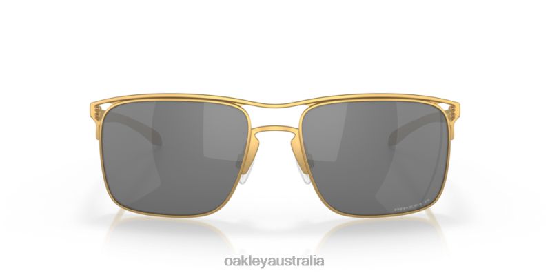 Holbrook TI Prizm Black Polarized Lenses, Satin Gold Frame Oakley2ZJX47
