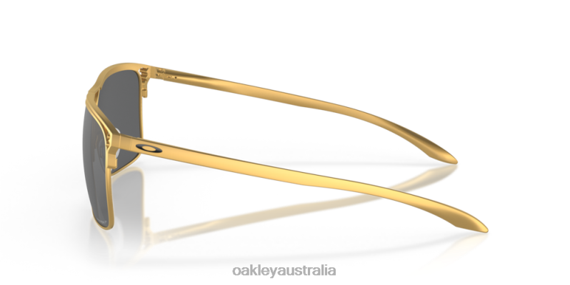 Holbrook TI Prizm Black Polarized Lenses, Satin Gold Frame Oakley2ZJX47