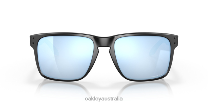 Holbrook XL Prizm Deep Water Polarized Lenses, Matte Black Frame Oakley2ZJX13