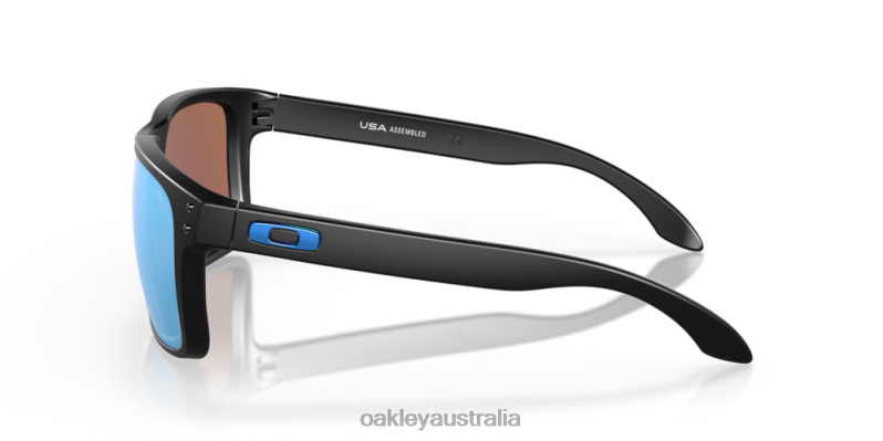 Holbrook XL Prizm Deep Water Polarized Lenses, Matte Black Frame Oakley2ZJX13