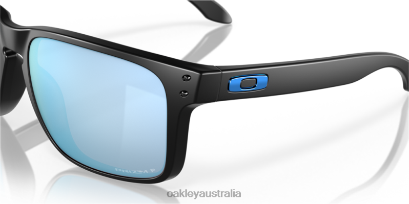 Holbrook XL Prizm Deep Water Polarized Lenses, Matte Black Frame Oakley2ZJX13