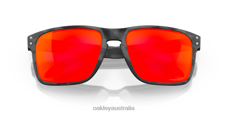 Holbrook XL Prizm Ruby Lenses, Matte Black Camo Frame Oakley2ZJX14