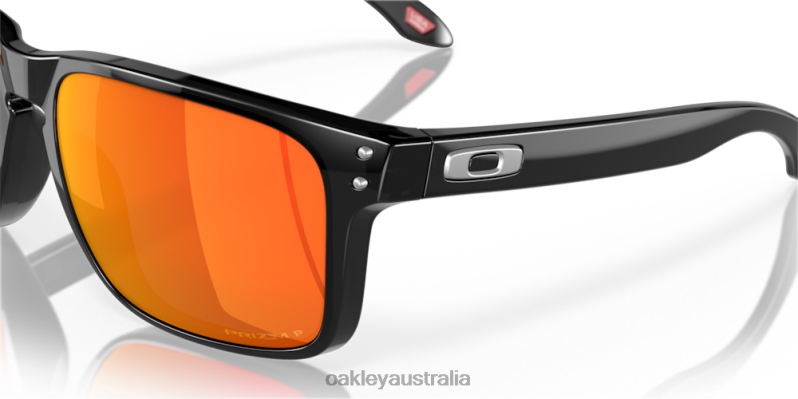 Holbrook XL Prizm Ruby Polarized Lenses, Black Ink Frame Oakley2ZJX16
