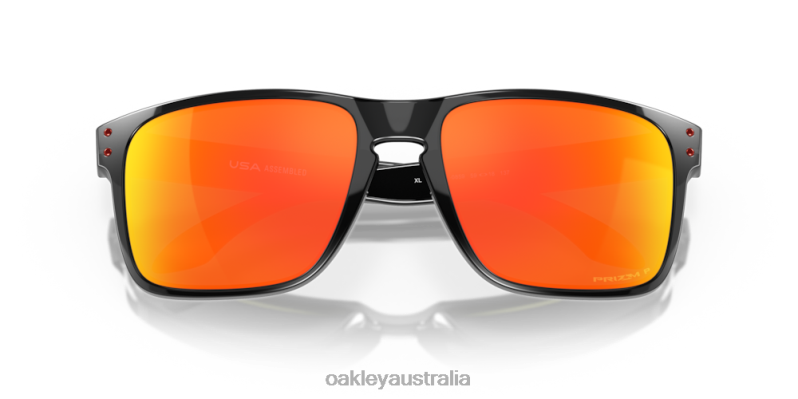 Holbrook XL Prizm Ruby Polarized Lenses, Black Ink Frame Oakley2ZJX7