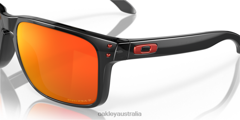 Holbrook XL Prizm Ruby Polarized Lenses, Black Ink Frame Oakley2ZJX7
