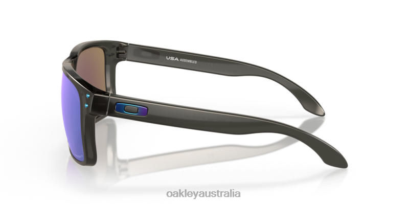 Holbrook XL Prizm Sapphire Polarized Lenses, Grey Smoke Frame Oakley2ZJX8
