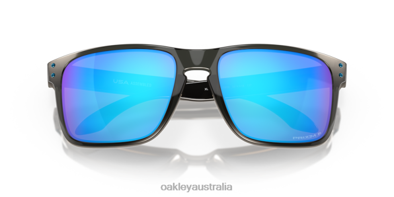Holbrook XL Prizm Sapphire Polarized Lenses, Grey Smoke Frame Oakley2ZJX8
