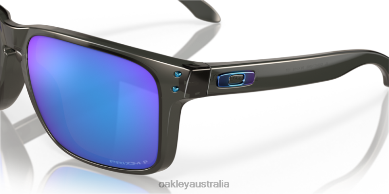 Holbrook XL Prizm Sapphire Polarized Lenses, Grey Smoke Frame Oakley2ZJX8
