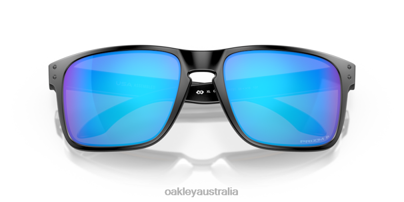 Holbrook XL Prizm Sapphire Polarized Lenses, Matte Black Frame Oakley2ZJX11