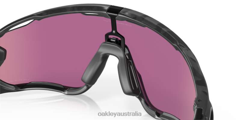 Jawbreaker Prizm Road Jade Lenses, Matte Black Camo Frame Oakley2ZJX408