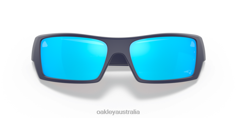 New England Patriots Gascan Prizm Sapphire Lenses, Matte Navy Frame Oakley2ZJX563