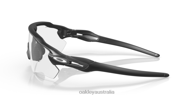 Radar EV Path Clear To Black Iridium Photochromic Lenses, Steel Frame Oakley2ZJX25