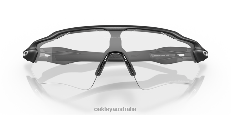 Radar EV Path Clear To Black Iridium Photochromic Lenses, Steel Frame Oakley2ZJX25