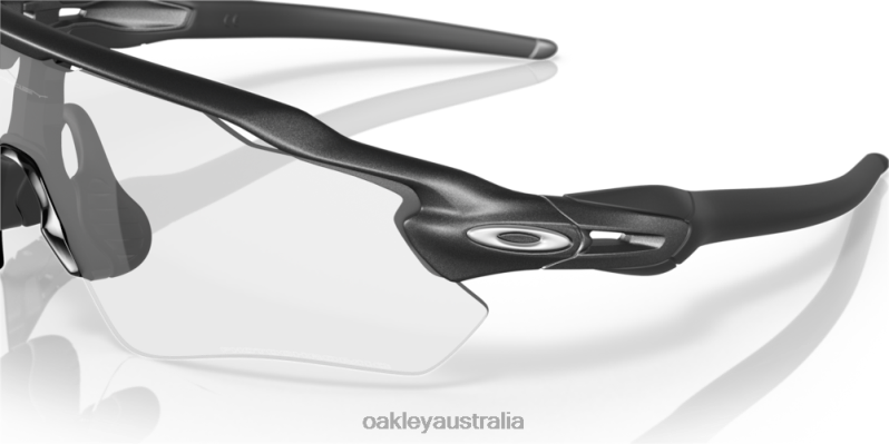 Radar EV Path Clear To Black Iridium Photochromic Lenses, Steel Frame Oakley2ZJX25