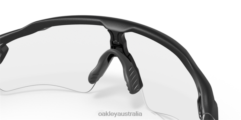 Radar EV Path Clear To Black Iridium Photochromic Lenses, Steel Frame Oakley2ZJX25