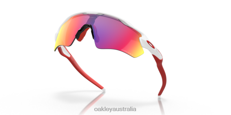 Radar EV Path Prizm Road Lenses, Polished White Frame Oakley2ZJX24