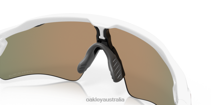 Radar EV Path Team Colors Prizm Ruby Lenses, Polished White Frame Oakley2ZJX35