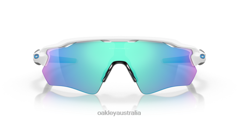 Radar EV Path Team Colors Prizm Sapphire Lenses, Polished White Frame Oakley2ZJX36