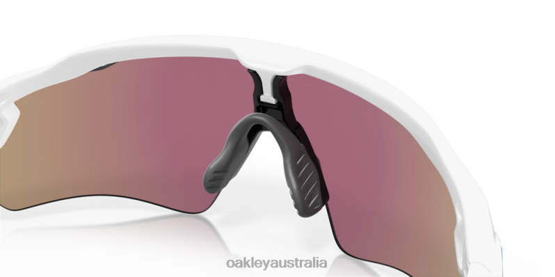 Radar EV Path Team Colors Prizm Sapphire Lenses, Polished White Frame Oakley2ZJX36