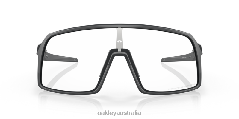 Sutro Clear To Black Iridium Photochromic Lenses, Matte Carbon Frame Oakley2ZJX90