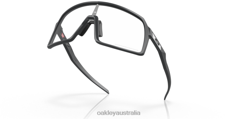 Sutro Clear To Black Iridium Photochromic Lenses, Matte Carbon Frame Oakley2ZJX90