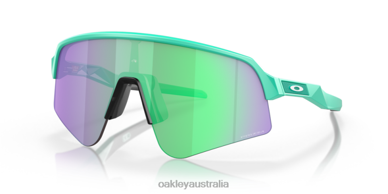 Sutro Lite Sweep Prizm Road Jade Lenses, Matte Celeste Frame Oakley2ZJX195