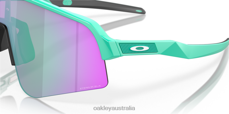 Sutro Lite Sweep Prizm Road Jade Lenses, Matte Celeste Frame Oakley2ZJX195