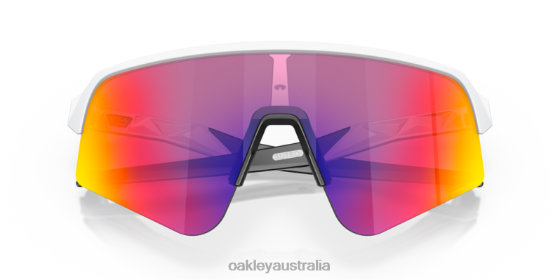 Sutro Lite Sweep Prizm Road Lenses, Matte White Frame Oakley2ZJX196