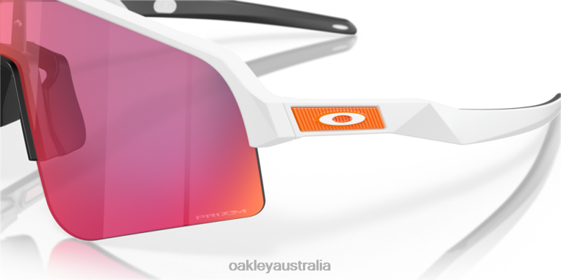 Sutro Lite Sweep Prizm Road Lenses, Matte White Frame Oakley2ZJX196