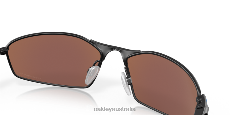 Whisker Prizm Deep Water Polarized Lenses, Satin Black Frame Oakley2ZJX367