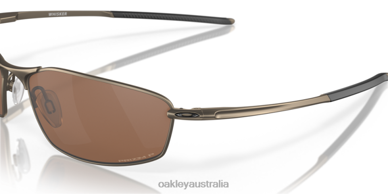 Whisker Prizm Tungsten Polarized Lenses, Satin Pewter Frame Oakley2ZJX369