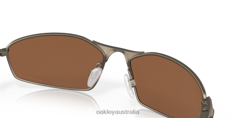 Whisker Prizm Tungsten Polarized Lenses, Satin Pewter Frame Oakley2ZJX369