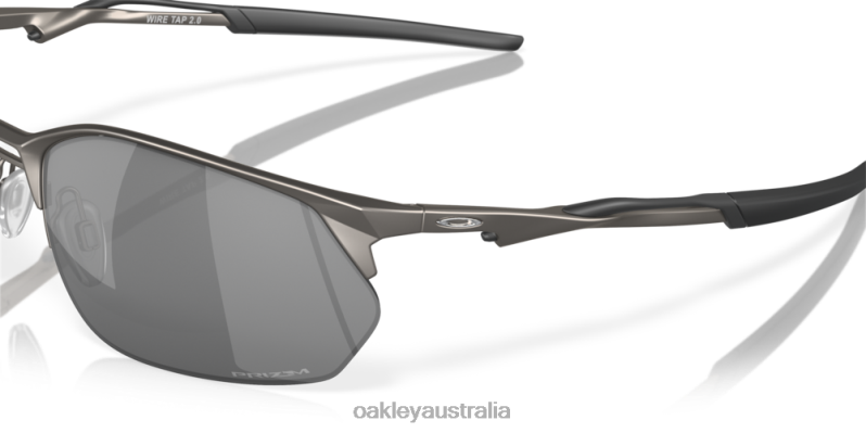 Wire Tap 2.0 Prizm Black Lenses, Matte Gunmetal Frame Oakley2ZJX376
