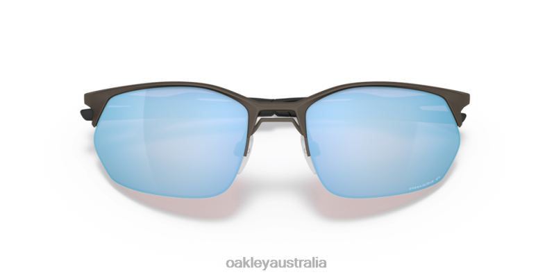 Wire Tap 2.0 Prizm Deep Water Polarized Lenses, Satin Lead Frame Oakley2ZJX379