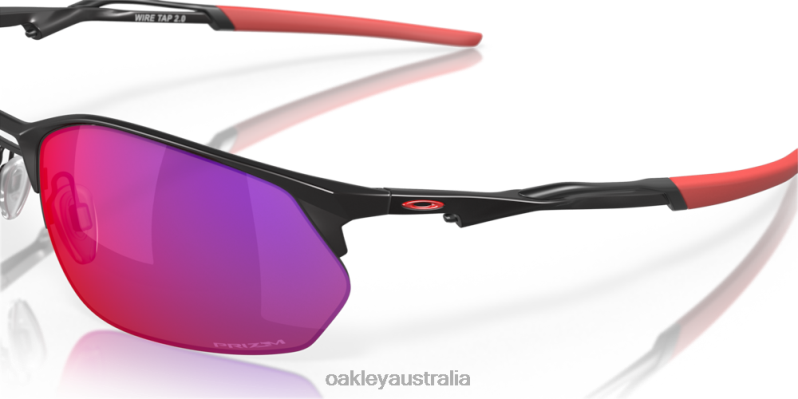 Wire Tap 2.0 Prizm Road Lenses, Satin Black Frame Oakley2ZJX380