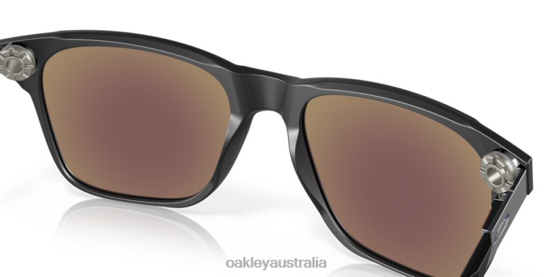 Apparition Sapphire Iridium Polarized Lenses, Satin Black Ink Frame Oakley2ZJX975