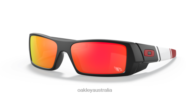 Arizona Cardinals Gascan Prizm Ruby Lenses, Matte Black Frame Oakley2ZJX548