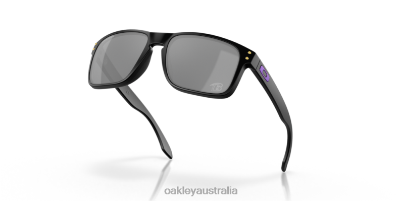 Baltimore Ravens Holbrook Prizm Black Lenses, Matte Black Frame Oakley2ZJX606
