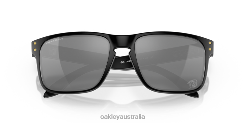 Baltimore Ravens Holbrook Prizm Black Lenses, Matte Black Frame Oakley2ZJX606