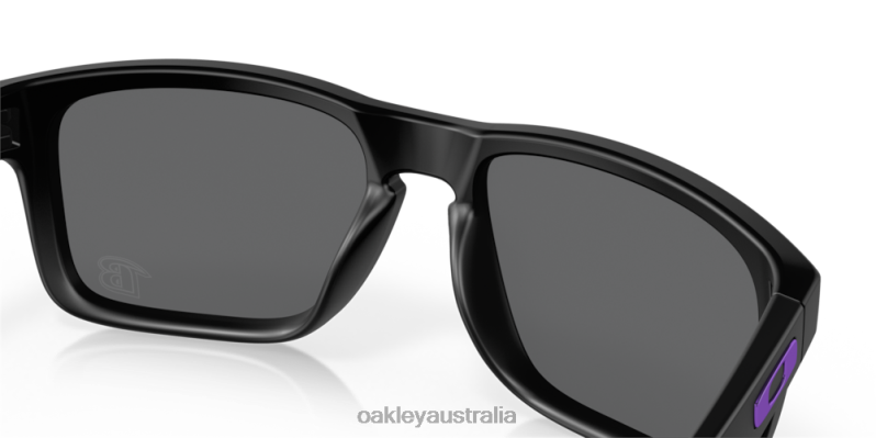 Baltimore Ravens Holbrook Prizm Black Lenses, Matte Black Frame Oakley2ZJX606