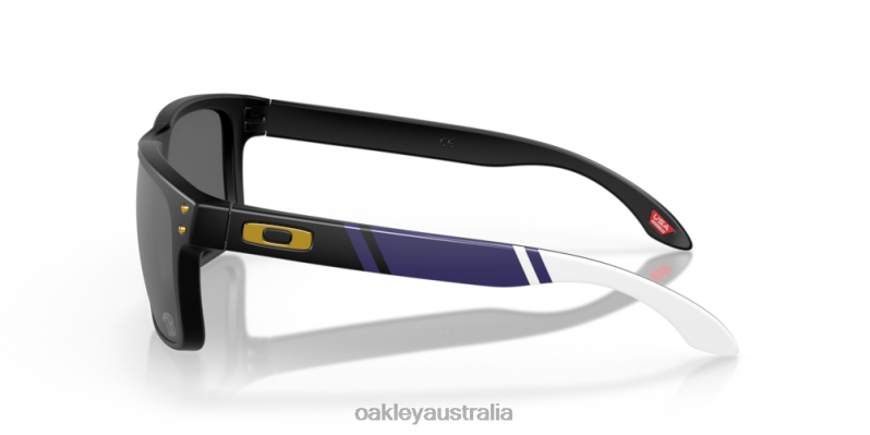 Baltimore Ravens Holbrook Prizm Black Lenses, Matte Black Frame Oakley2ZJX607