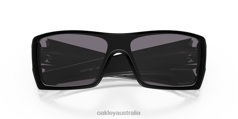 Batwolf Prizm Grey Polarized Lenses, Matte Black Frame Oakley2ZJX493
