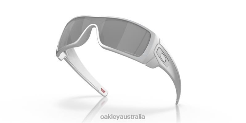 Batwolf X-Silver Collection Prizm Black Polarized Lenses, X-Silver Frame Oakley2ZJX603