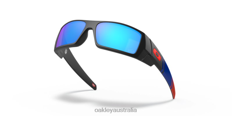 Buffalo Bills Gascan Prizm Sapphire Lenses, Matte Black Frame Oakley2ZJX549