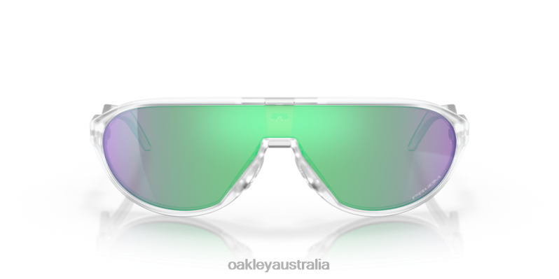 CMDN (Low Bridge Fit) Prizm Road Jade Lenses, Matte Clear Frame Oakley2ZJX1029