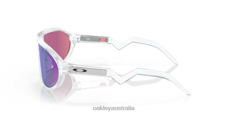 CMDN (Low Bridge Fit) Prizm Road Jade Lenses, Matte Clear Frame Oakley2ZJX1029