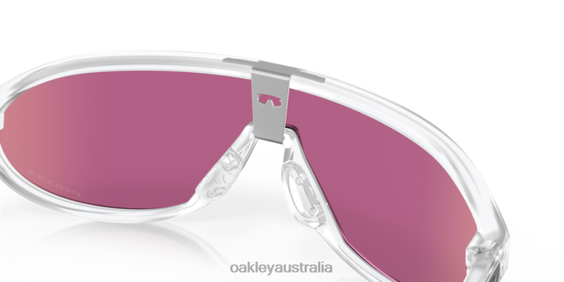 CMDN (Low Bridge Fit) Prizm Road Jade Lenses, Matte Clear Frame Oakley2ZJX1029