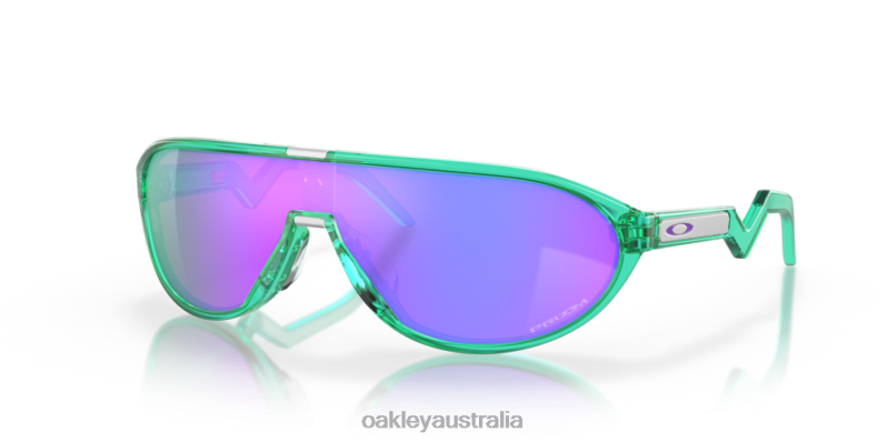 CMDN (Low Bridge Fit) Prizm Violet Lenses, Translucent Celeste Frame Oakley2ZJX1031
